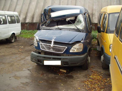 Автомобили после ДТП, оценка ущерба